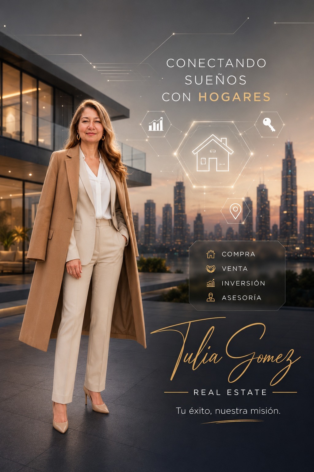 Tulia Gomez, Real Estate